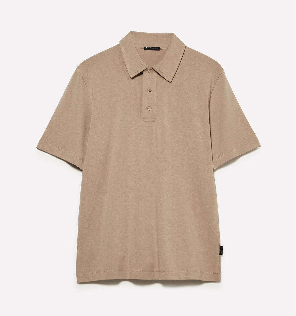 Camel slim fit polo - men's polos - Camel | Sisley image number 5